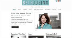 Desktop Screenshot of bethjusino.com